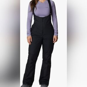 Columbia Women's Black Snow Bib